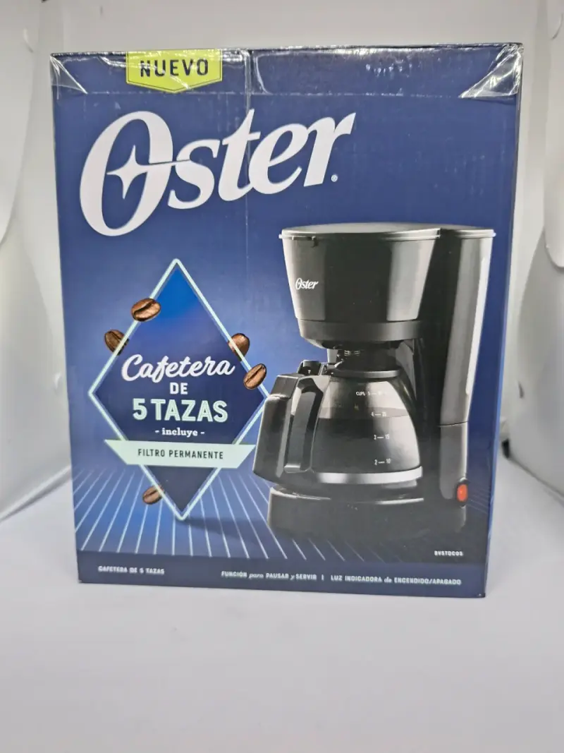 Cafetera Oster de 5 tazas con filtro permanente - 1