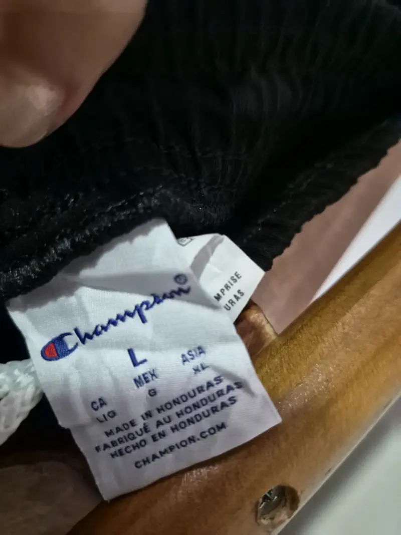 Pantalones deportivos negros Champion talla L - 3