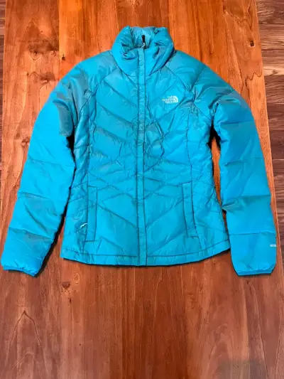 Chaqueta azul The North Face para mujer - miniatura 1
