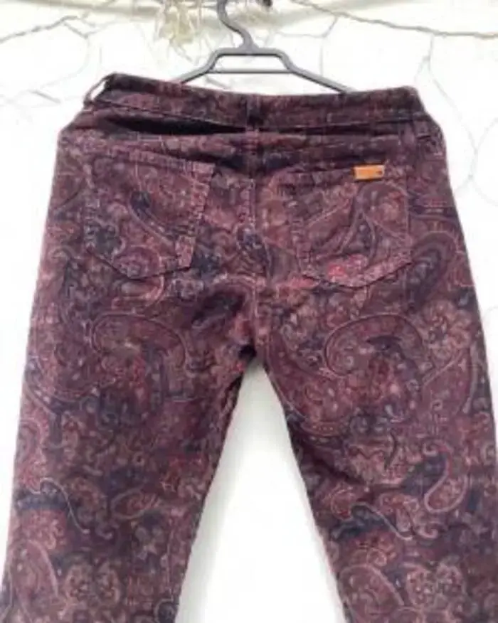 Pantalon cotele mujer - 3