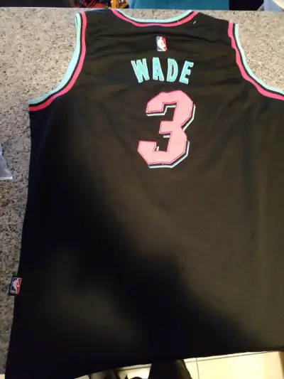 Camiseta de baloncesto Miami Heat Wade - miniatura 3
