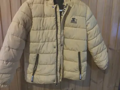 Chaqueta acolchada amarilla Starter para invierno - miniatura 1