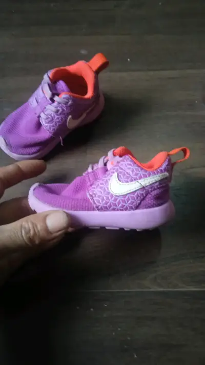 Zapatillas deportivas infantiles Nike moradas - miniatura 2