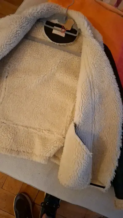 Chaqueta de piel con forrada - miniatura 3