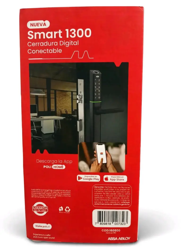 Cerradura Digital Conectable Poli Smart 1300 - 2