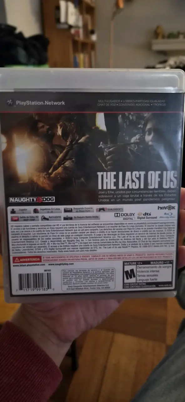 Juego PS3 The Last of Us en buen estado - 2