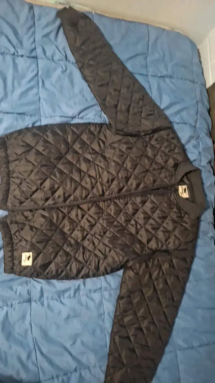 Chaqueta acolchada negra Black Bull - 1