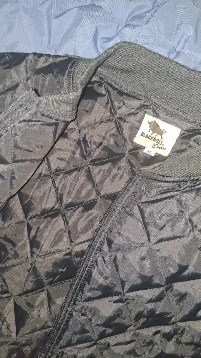 Chaqueta acolchada negra Black Bull - miniatura 2