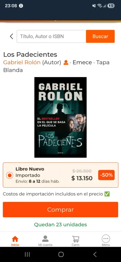 Libro 'Los Padecientes' de Gabriel Rolón - miniatura 2