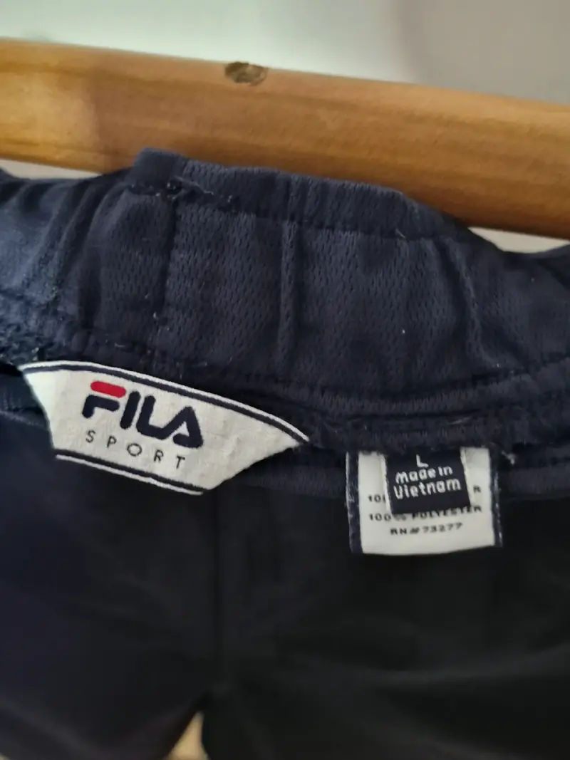 Pantalones deportivos Fila Sport negros para hombre - 3