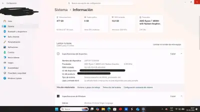 Laptop HP Omen con AMD Ryzen 7 y NVIDIA RTX - miniatura 3