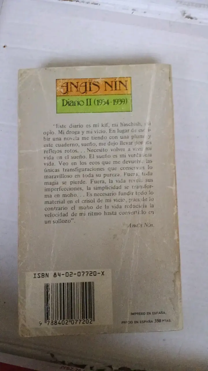 Diario II (1934-1939) de Anaïs Nin - 2