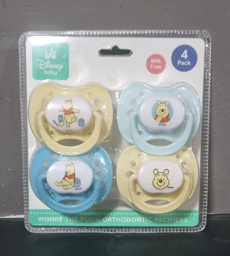 Chupetes Disney Baby Ortodónticos Winnie y Minnie - 1