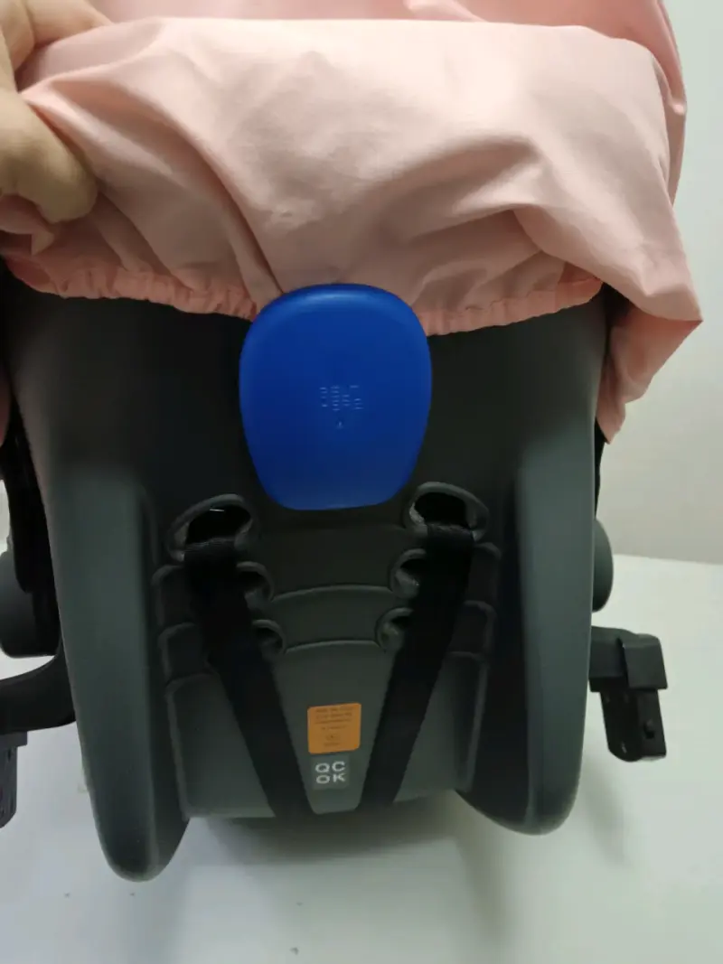 Silla huevito de color rosado para auto - 3