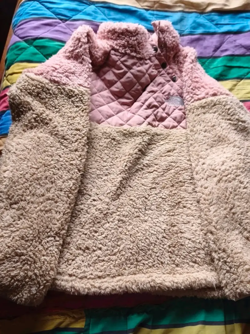 Chaqueta de lana con diseño acolchado - 1