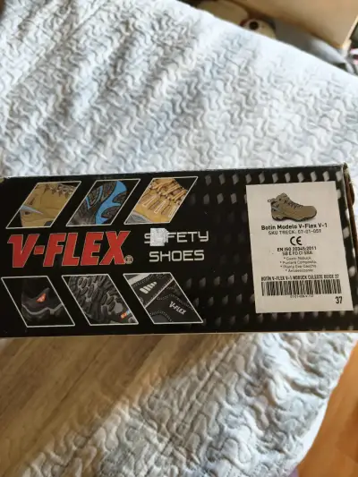 Zapatos de seguridad V-Flex V-1 beige - miniatura 2