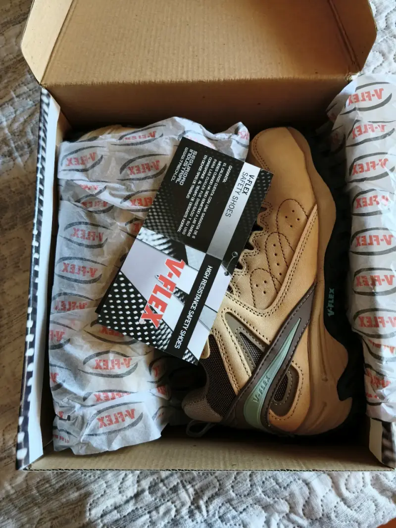 Zapatos de seguridad V-Flex V-1 beige - 4