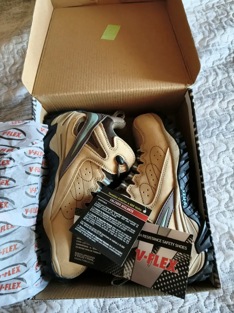 Zapatos de seguridad V-Flex V-1 beige - 5