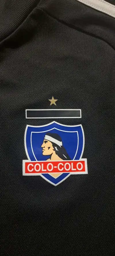 Camiseta Negra Colo-Colo Adidas Oficial talla 14 - miniatura 2