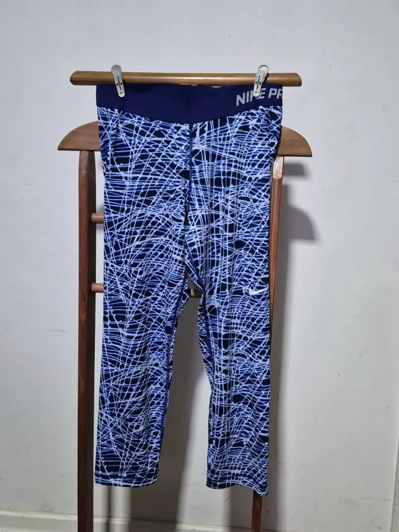 Leggings deportivos Nike Pro estampados azul - 1