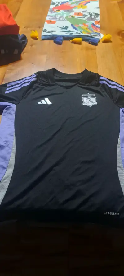 Camiseta Negra Colo-Colo AEROREADY para Niños - miniatura 1