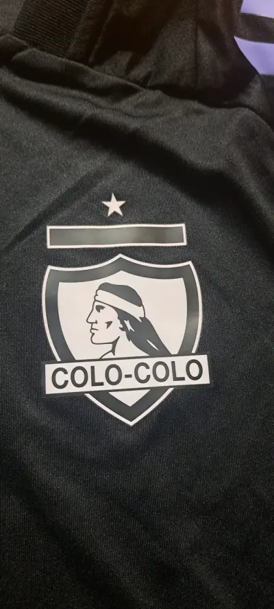 Camiseta Negra Colo-Colo AEROREADY para Niños - miniatura 3