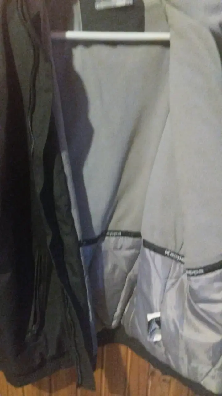Chaqueta negra Kappa Performance XL - 3