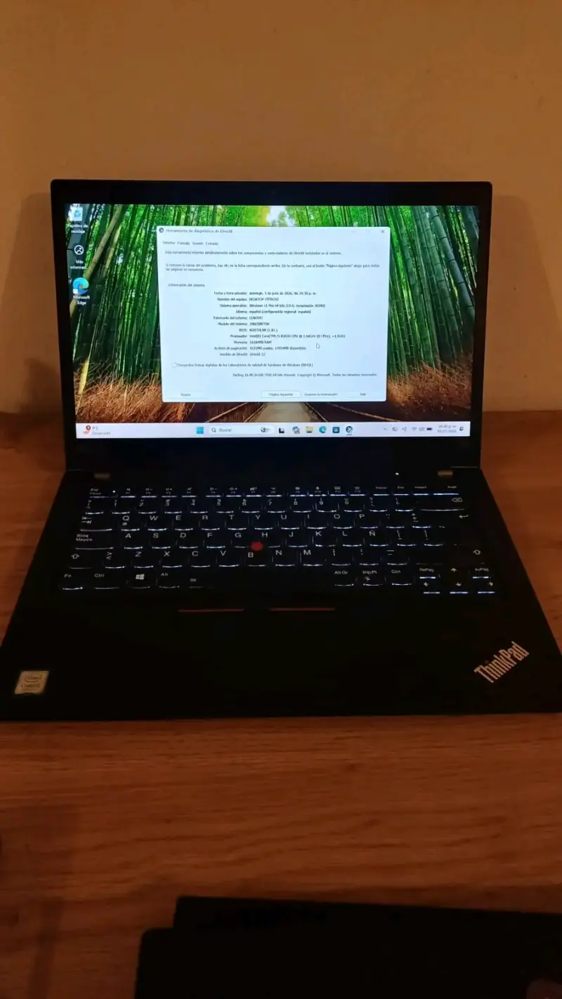 Laptop Lenovo ThinkPad con Intel Core i5 - 1