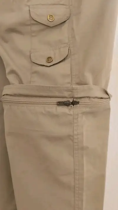 Pantalones Fjällräven Beige Trekking - miniatura 4