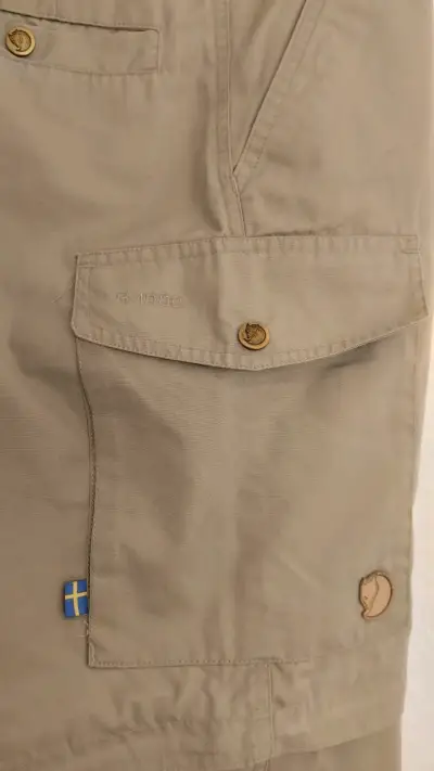 Pantalones Fjällräven Beige Trekking - miniatura 5