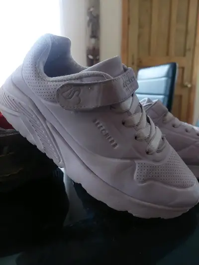 Zapatillas blancas skechers - miniatura 4