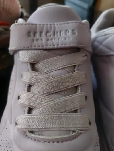 Zapatillas blancas skechers - miniatura 5