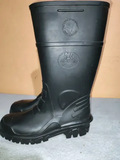 Botas de goma negras para trabajo - miniatura 1