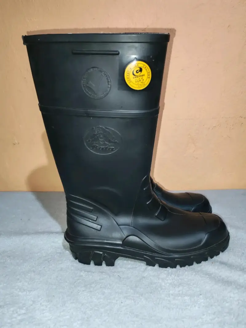 Botas de goma negras para trabajo - 4