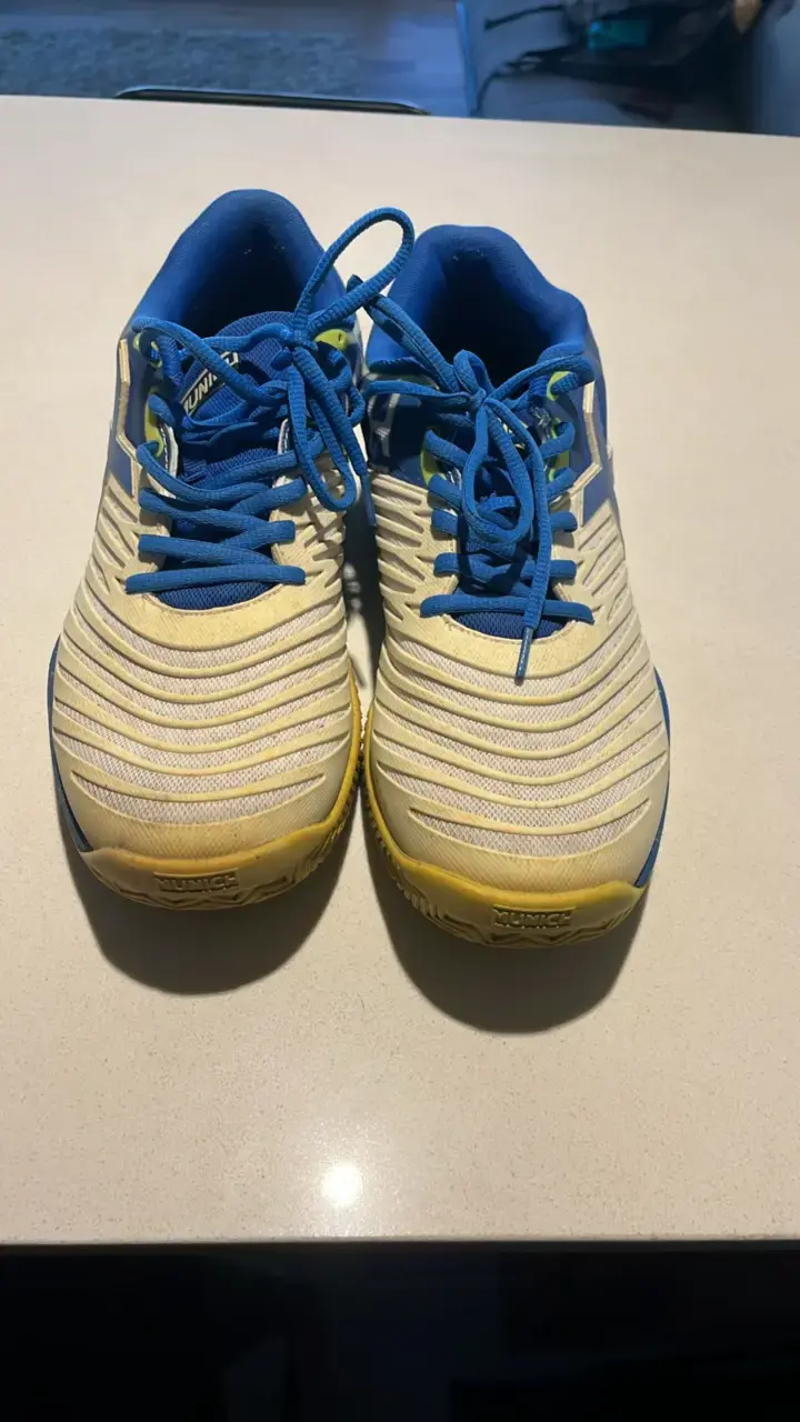 Zapatillas deportivas Munich azul y amarillo - 2