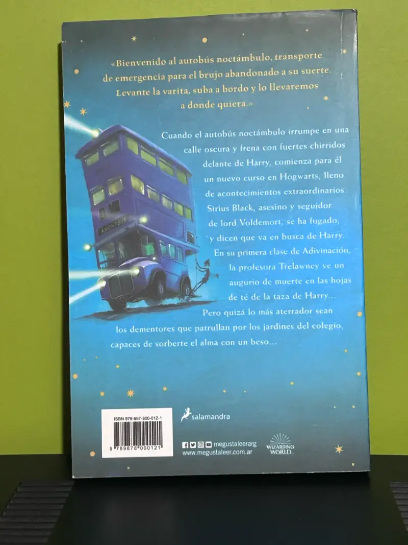 Libro Harry Potter y el Prisionero de Azkaban - 2