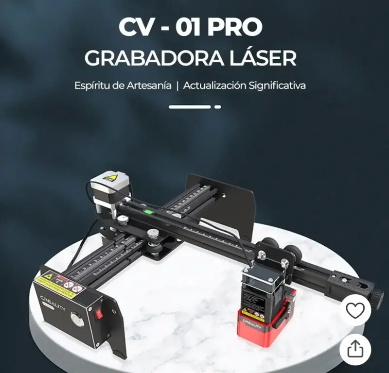 Grabadora Láser Creality CV-01 Pro con Auto-Enfoque - 1
