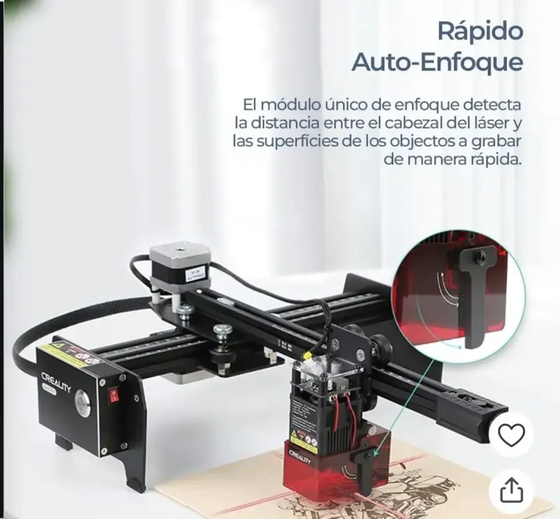 Grabadora Láser Creality CV-01 Pro con Auto-Enfoque - 2