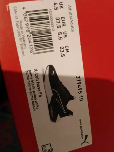 Zapatillas deportivas negras Puma para mujer - miniatura 5
