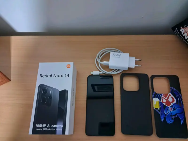 Smartphone Xiaomi Redmi Note 14 con cámara de 108MP - 1