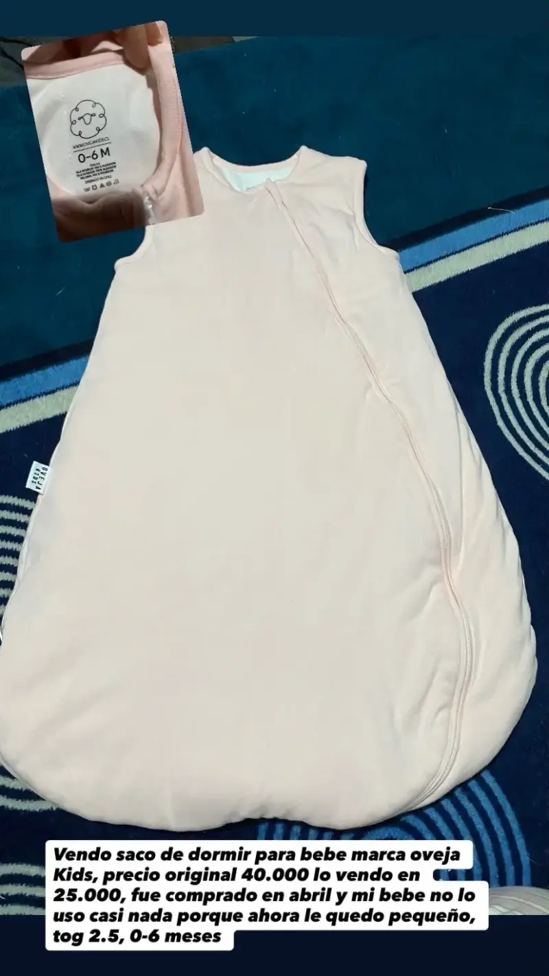 Saco de dormir para bebé Oveja Kids 0-6 meses