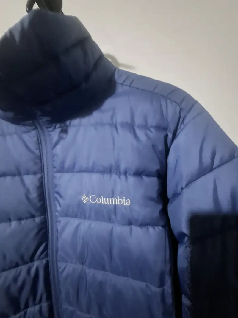 Chaqueta de pluma Columbia azul para mujer - 2