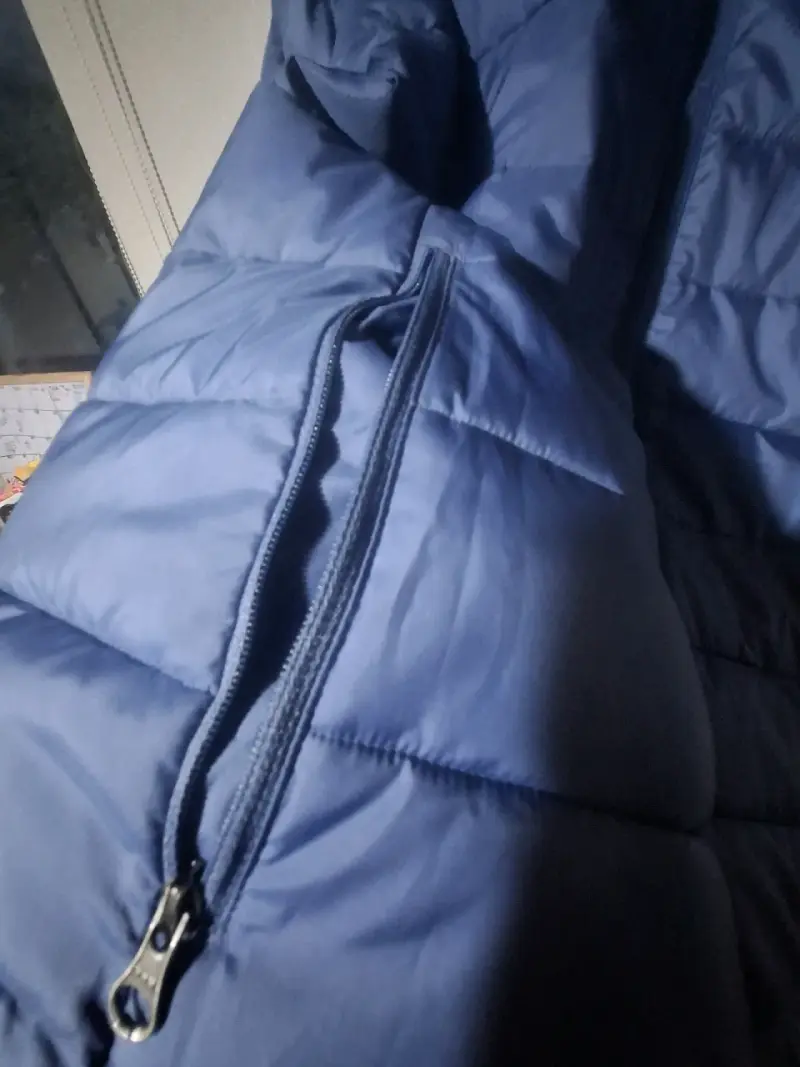 Chaqueta de pluma Columbia azul para mujer - 3
