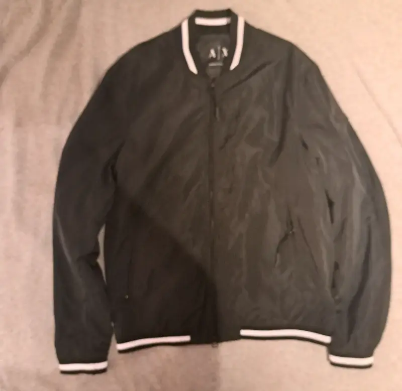 Chaqueta Bomber Negra Armani Exchange - 1