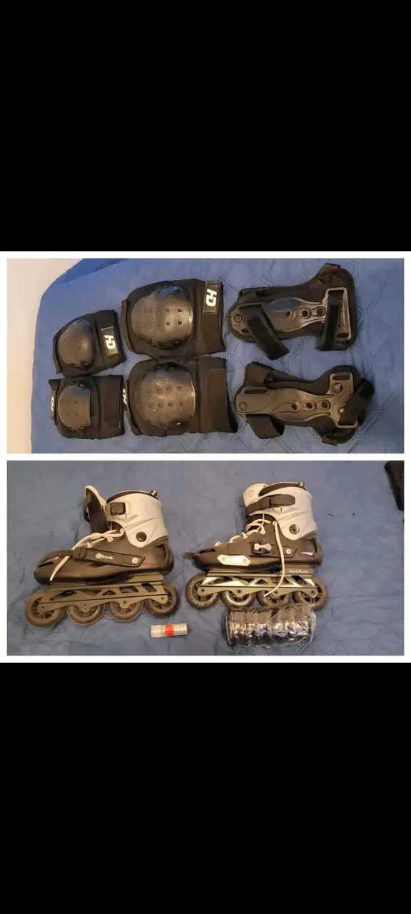 Patines en línea HoockSkate con protecciones - 4