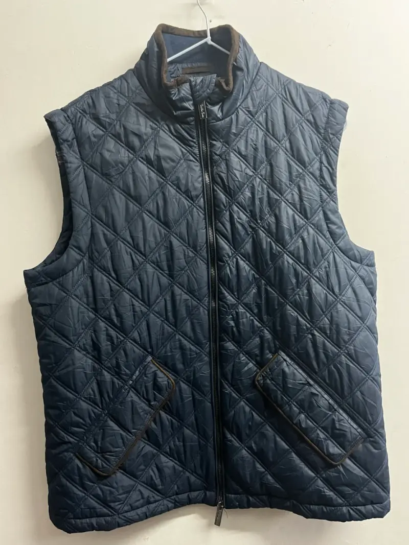 Chaleco acolchado azul marino Suits Inc - 1