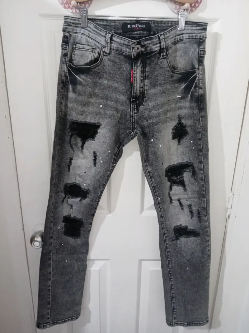 Jeans de Hombre M.Star Fashion Desgastados - 1