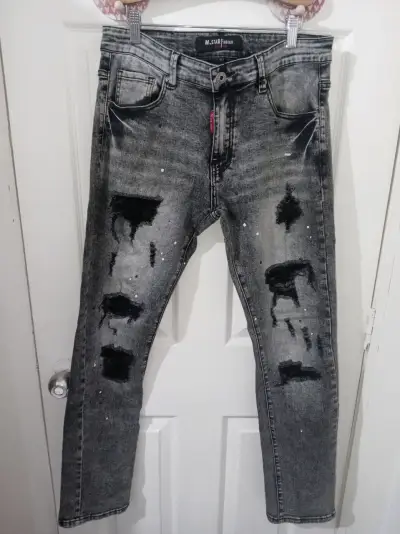 Jeans de Hombre M.Star Fashion Desgastados - miniatura 1