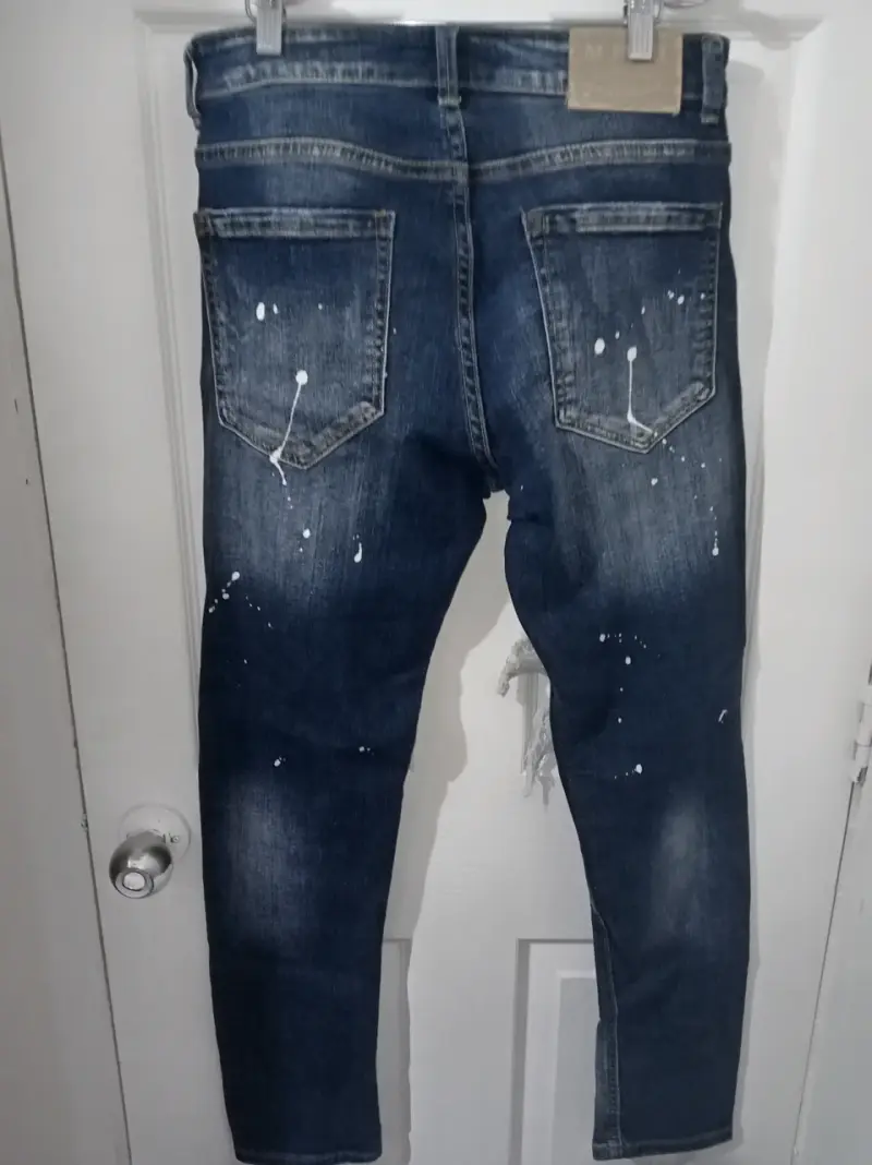 Jeans rasgados azul oscuro M. Star Fashion - 2