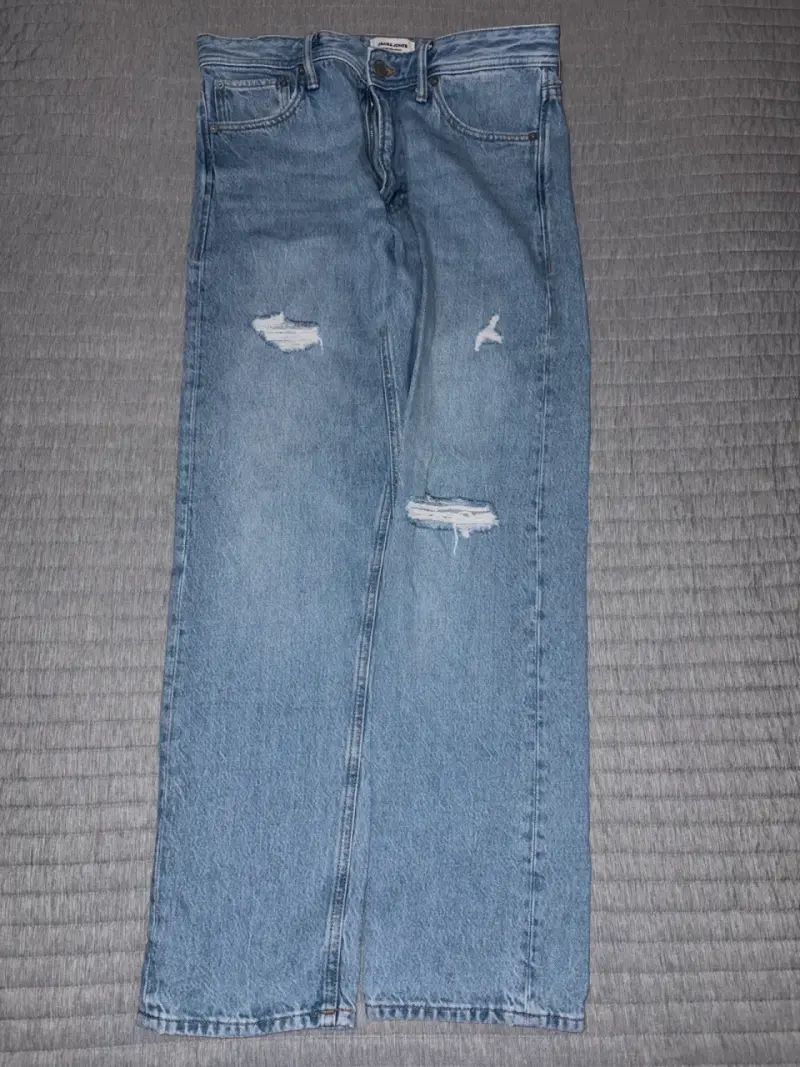 Jeans de mezclilla Jack & Jones desgastados - 1